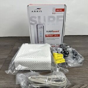 ARRIS SURFboard SB6183 Cable Modem 16x4 Channels DOCSIS 3.0 - white S6‎